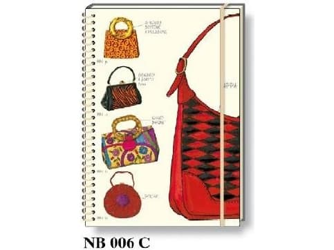 Rossi A5 decorative notebook circle BR (NB 006C)