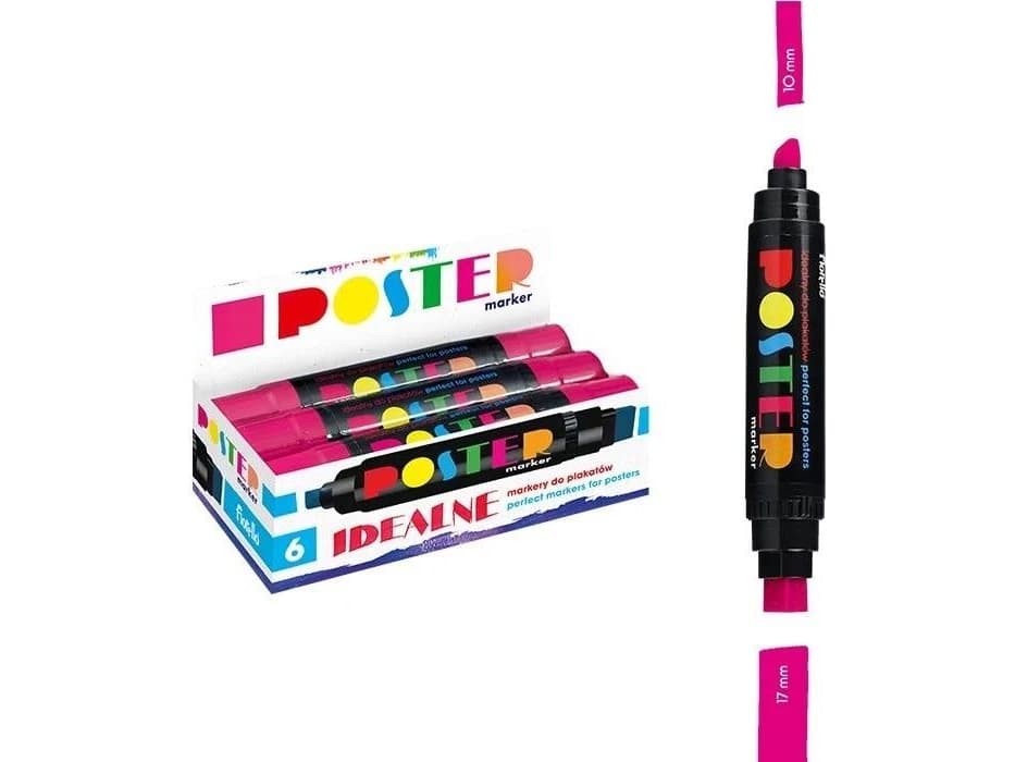 Grand Marker Poster GR-1712 pink (6 pcs) GRAND