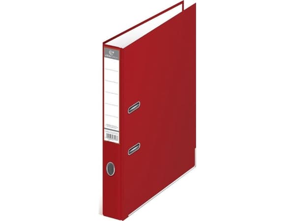 Segregator Interdruk 2-ringowy A4 50mm bordowy (394073)