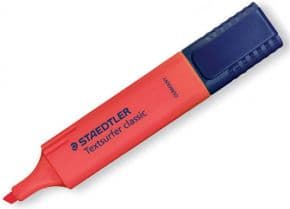 STAEDTLER Textsurfer classic 364 - Markeringspenn - rød - fargeblekk - 1-5 mm