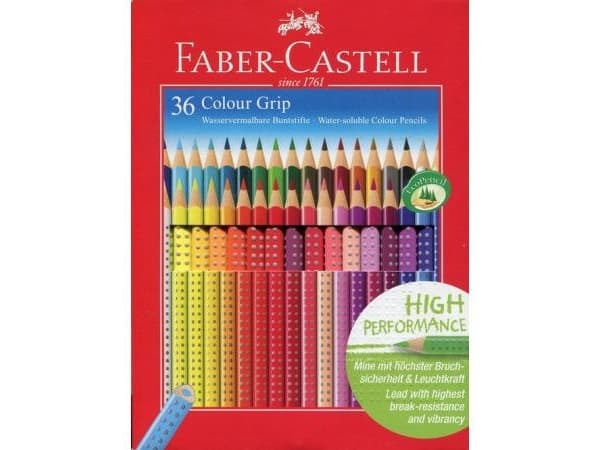 Faber-Castell GRIP - Fargeblyant - assorterte farger
