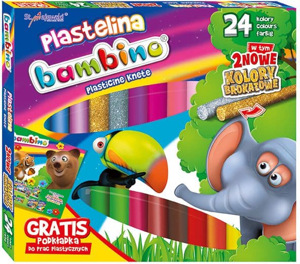 St. Majewski Plasticine 24kol Bambino p5