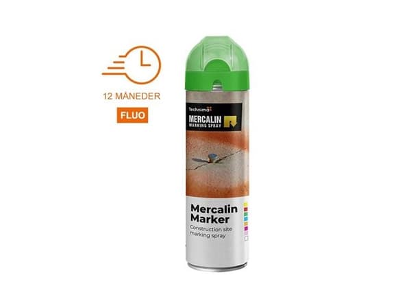 MERCALIN-merkkinen suihke FLUO 500 ml. VIHREÄ - 1859116
