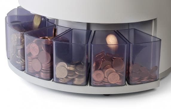 Safescan 1250 PLN Coin counting machine White