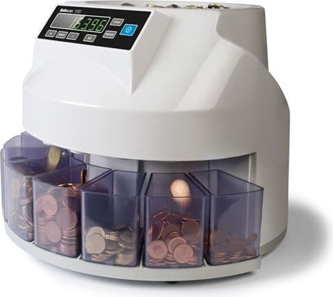 Safescan 1250 PLN Coin counting machine White