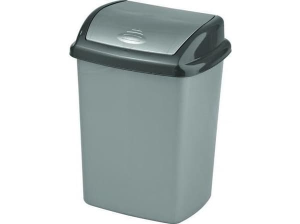 Curver roskapussi Curver Dominic, 25L hopea (CUR000082)