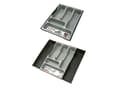 Miniatyrbilde 2 av 3: Curver 3253925752050, Organisator, Brett, Cabinet drawer, Cutlery, Svart, Sølv, 300 mm