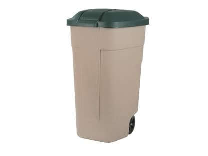 Curver 176805, 110 l, Rektangulär, Plast, Beige, Grön, Plast, Manuell
