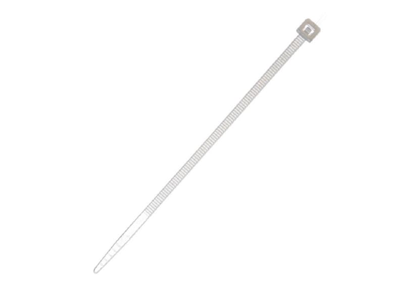 Elematic Cable Ties 3.5X140 2-Lock White100-700