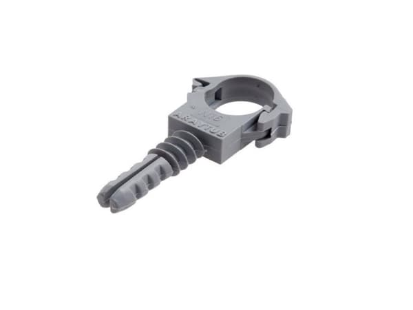 PIPE HOLDER PLASTIC D20 M8 10PCS