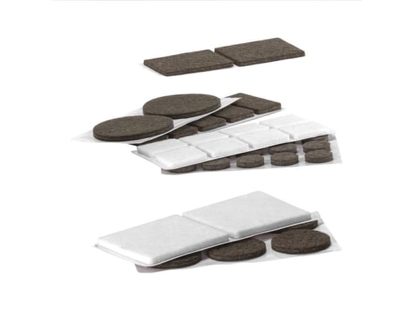 Filtkuddar för hushållsbruk D35x35 vit 4 st