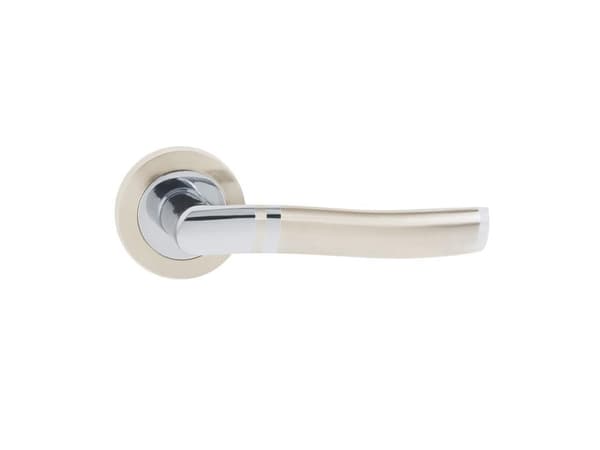 Metal-Bud Handle PLEJADA rundt skilt nikkel-krom
