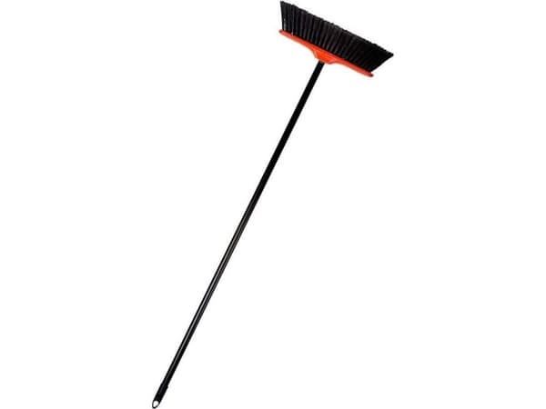 Spontex Red Indoor Broom With Handle