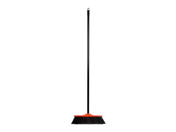 Spontex Red Indoor Broom With Handle