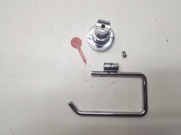tesa klaam Toalettpappershållare Lim Metall