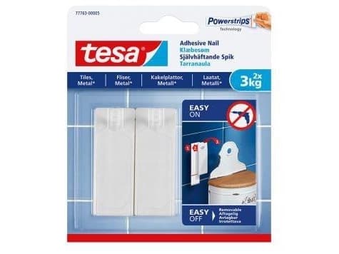 Tesa 77763 Mounting System. 2X3kg