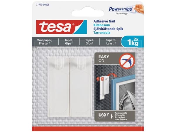 Tesa 77773 Mounting System. 2X1kg
