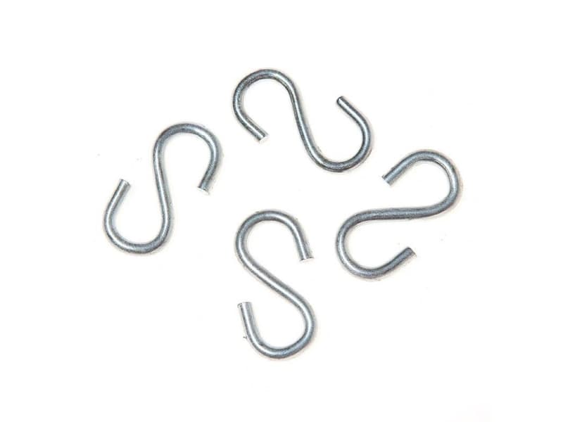Vagner_Sdh S Shape Stainless Steel Hooks 3 Mm 4