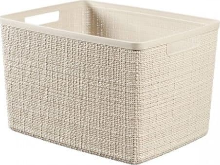 Curver Korg Jute L Creme Snygg Curver