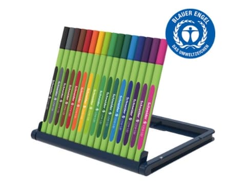 Schneider Writing Instruments Line-Up E-16, Flerfarvet, Mellem, Flerfarvet, Plast, Rund, 0,4mm