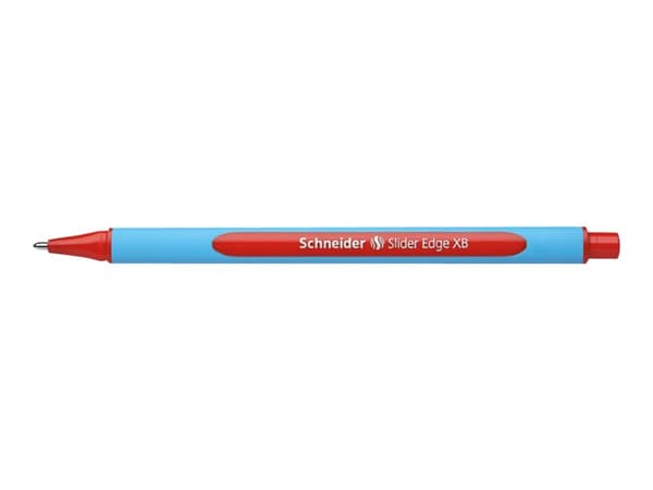 Schneider Slider Edge - Kulspetspenna - röd - 1.4 mm - extra bred