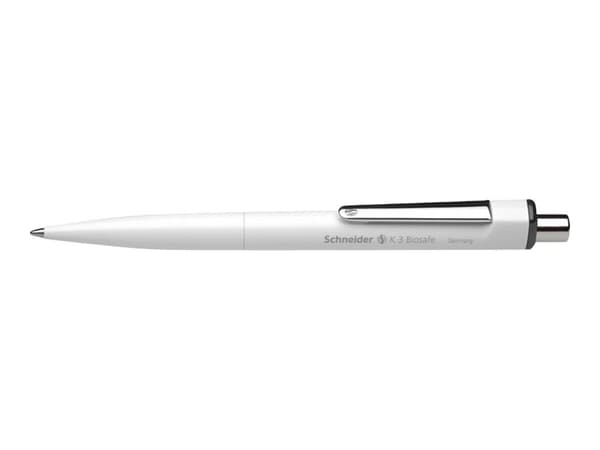 Schneider K 3 Biosafe - Kulspetspenna - svart - medel - indragbar