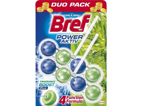 BREF WC Cleaner-BREF Power Aktiv Pine 2x50g