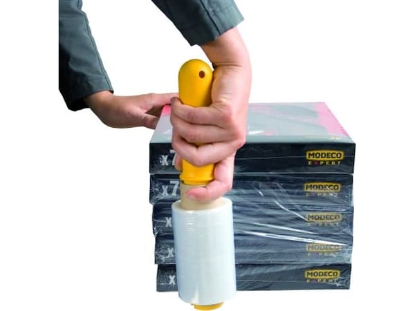 Modeco stretch film with a handle 0.225 kg transparent (MN-05-908)