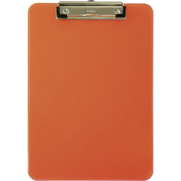 Maul Klämmbräde 2340641 Orange (transparent) (B x H x D) 226 x 318 x 15 mm