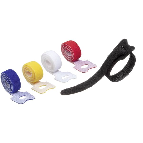 Durable Kabelbindning, med kardborreband CAVOLINE® GRIP TIE 503600 Olikfärgat sorterade 10 mm 5 st 200 mm
