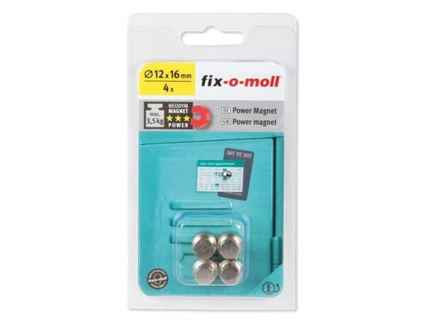 Fix-O-Moll Magnet 3562820 4Pcs