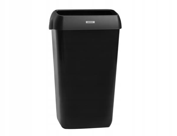 Affaldskurv Katrin 25 ltr Sort til Vægophæng,2 stk/krt