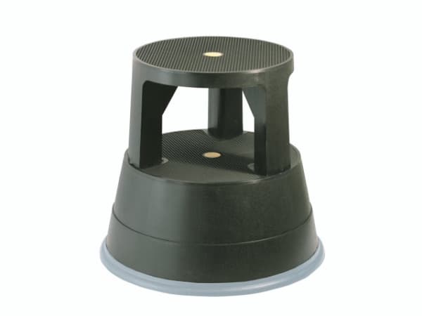 Elefantfot plast bnt/Office svart höjd 390mm