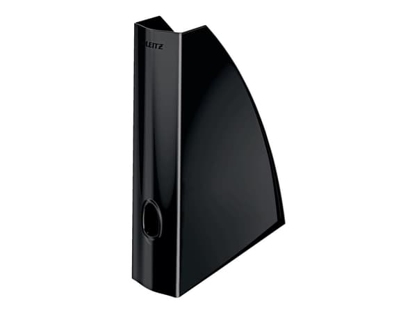 Leitz WOW - Magasinfil - ryggbredd: 75 mm - för 258 x 312 mm - svart