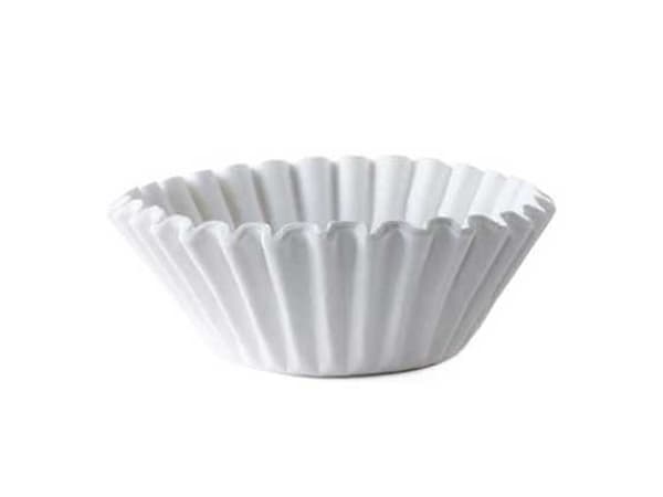 Kaffefilter skålfilter 250/84 hvid - (1000 stk.)