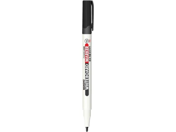 Mungyo Marker tørrslettetusjer svart (12 stk) MUNGYO