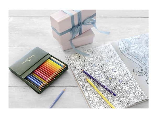 Faber-Castell Polychromos - Färgpenna - oljepastell - blandade färger - 3.8 mm (paket om 36)