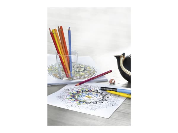 Faber-Castell Polychromos - Färgpenna - oljepastell - blandade färger - 3.8 mm (paket om 36)