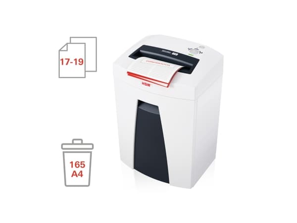 HSM SECURIO C18 - 5.8 mm, Stripemakulering, 23 cm, 5.8 mm, 25 l, 58 dB, 3240 mm/min