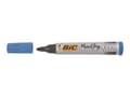 Miniatyrbilde 3 av 5: BIC Marking 2000 - Markør - permanent - blå - alkoholbasert blekk - 1.7 mm (en pakke 12)