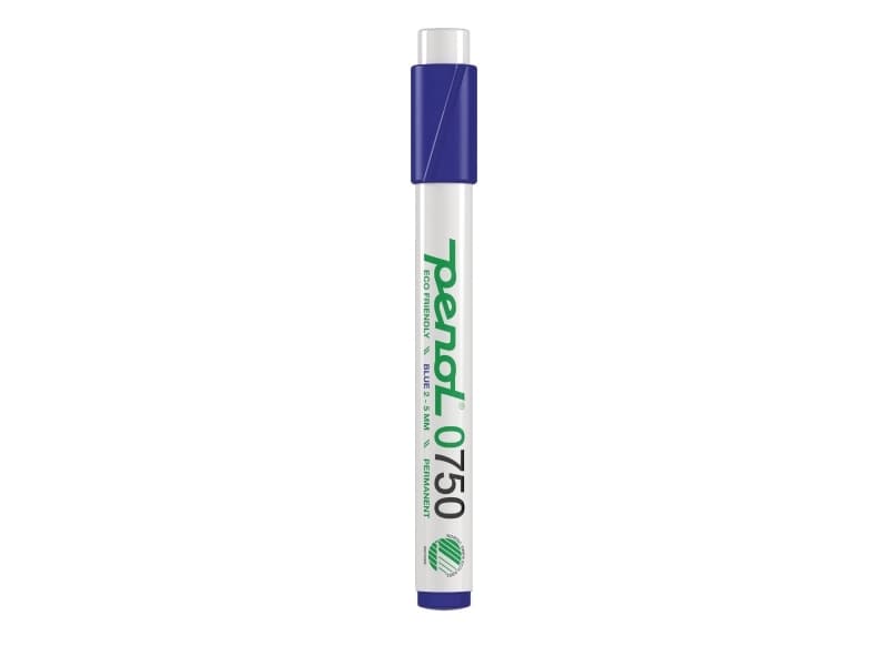 Permanent marker Penol 0750, 2-5 mm, blå