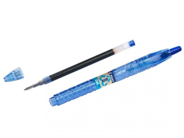 Gelpen Pilot B2P Green Pack 0,7 mm blå - med 10 stk. + 10 refills