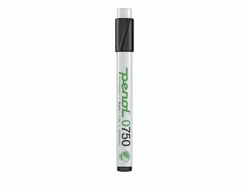 Permanent marker Penol 0750, 2-5 mm, sort