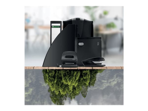 Leitz - Boksfil - bokryggbredde: 38 mm - for A4 (210 x 297 mm) - kapasitet: 250 ark - svart