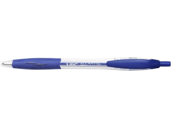 Kulspetspenna BIC Atlantis, medium, blå - (ask med 12)