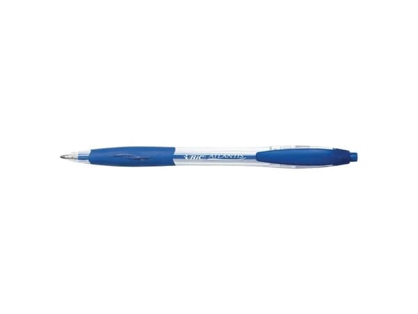 Kulspetspenna BIC Atlantis, medium, blå - (ask med 12)