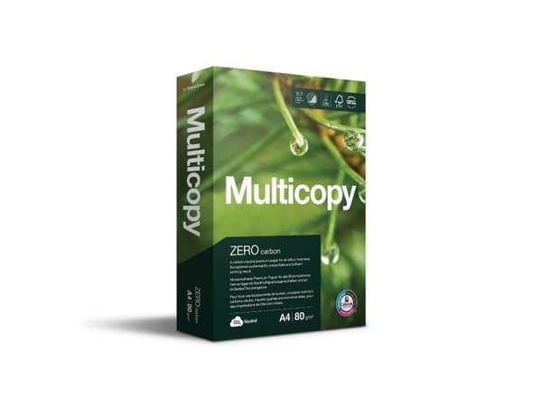 Multifunktionspapir MultiCopy Zero, A4, 80 g, pakkaus 500 arkki