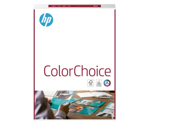 HP Color Choice 500/A4/210x297, Laser-/Mustesuihkutulostus, A4 (210x297 mm), 500 arkkia, 90 g/m², Valkoinen, EU Ecolabel, Forest Stewardship Council