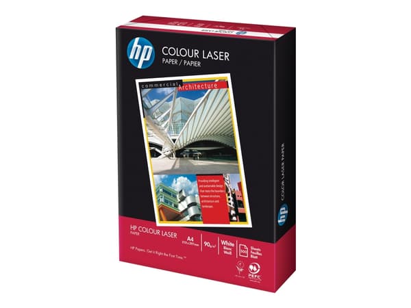 HP Color Choice 500/A4/210x297, Laser-/Mustesuihkutulostus, A4 (210x297 mm), 500 arkkia, 90 g/m², Valkoinen, EU Ecolabel, Forest Stewardship Council