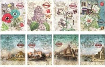 Fresh Koristeellinen muistikirja A5/120 arkkia 6